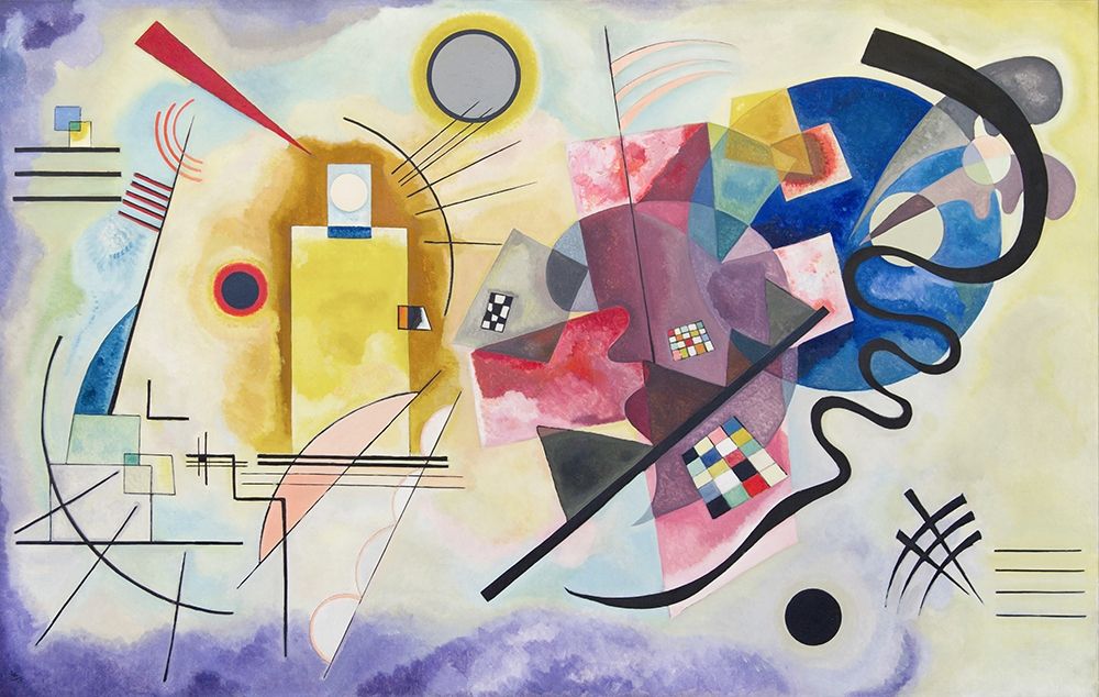 Yellow-Red-Blue, 1925 Poster Print by Wassily Kandinsky - Item # VARPDX460030