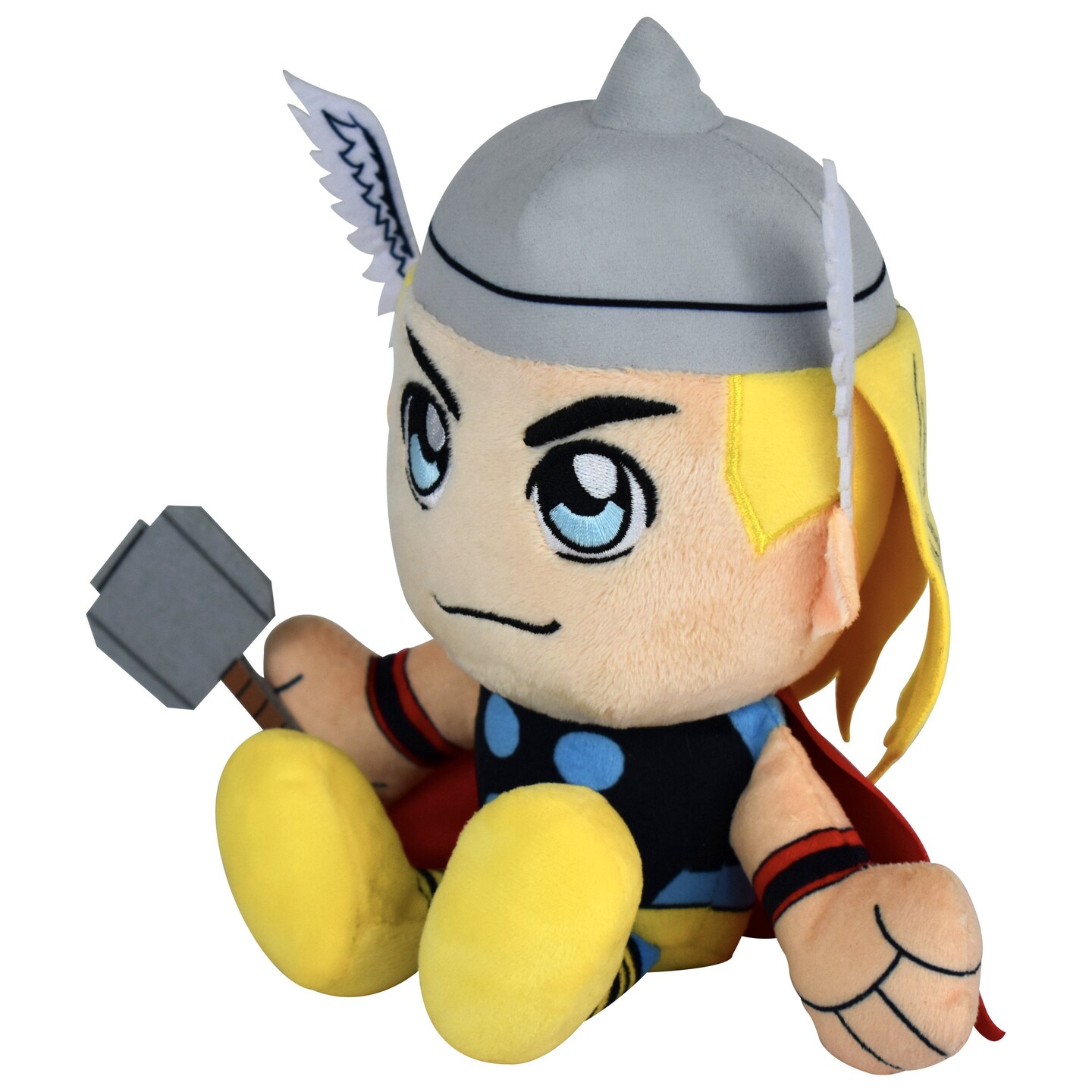 Bleacher Creatures Marvel Thor 8&#x22; Kuricha Sitting Plush- Soft Chibi Inspired Toy