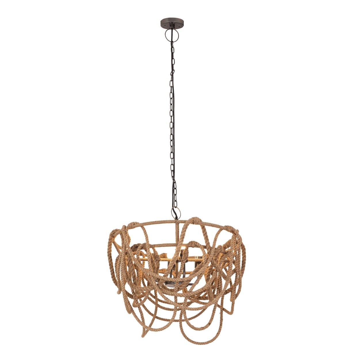 Macon 26 Wide 4-Light Pendant - Natural