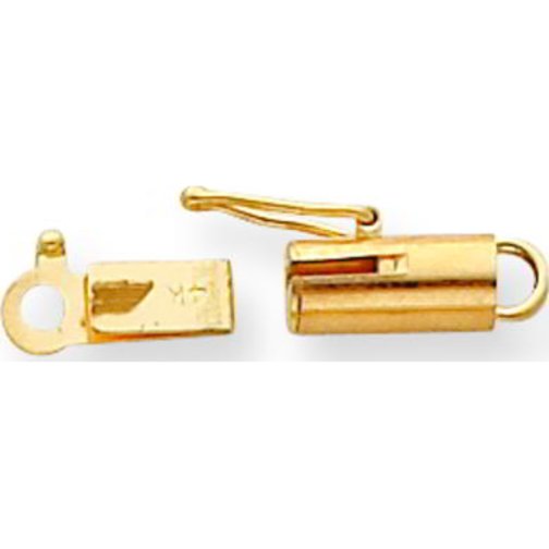18K Gold Barrel Clasp