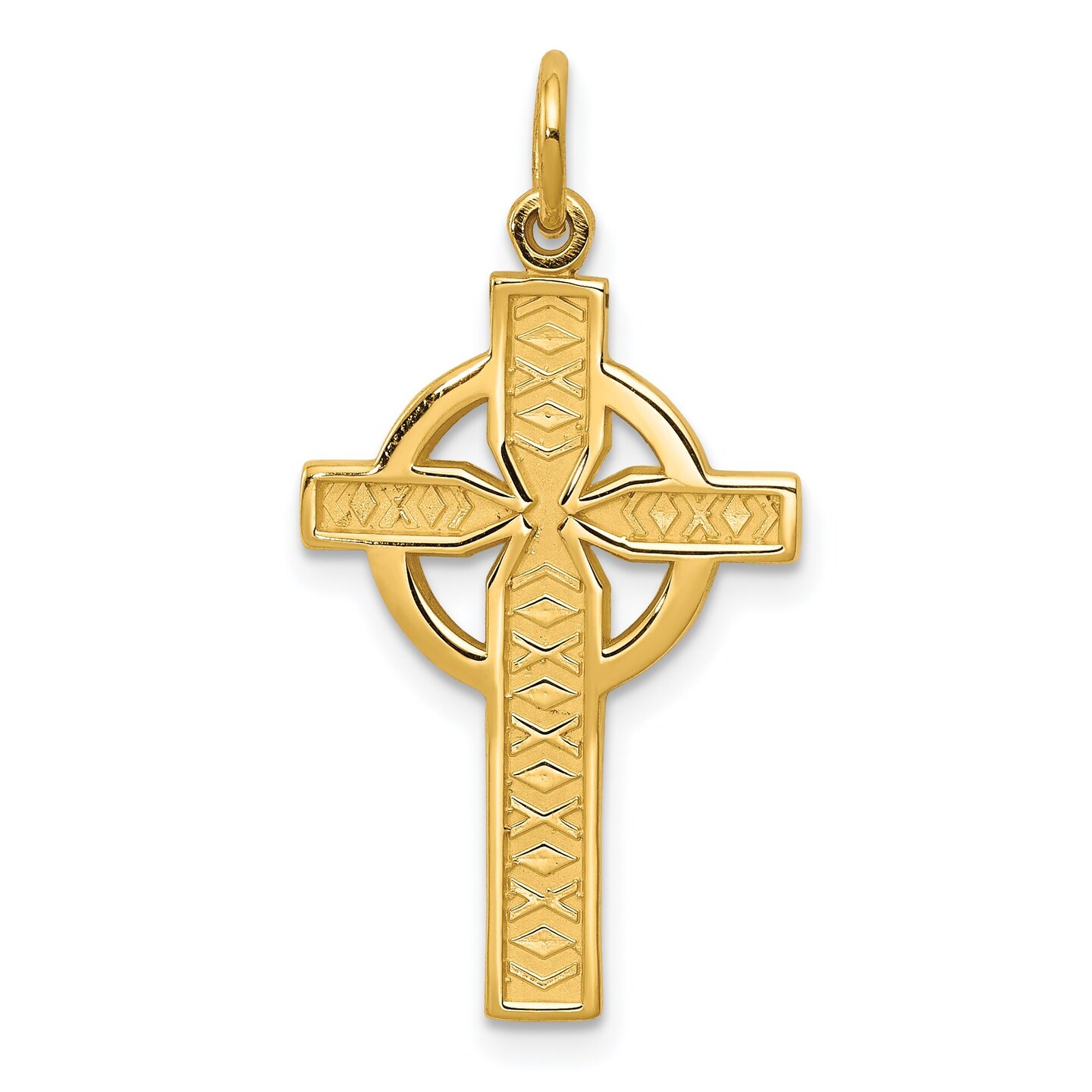 Irish 10k gold Celtic Cross Pendant 2.6 gm | eBay