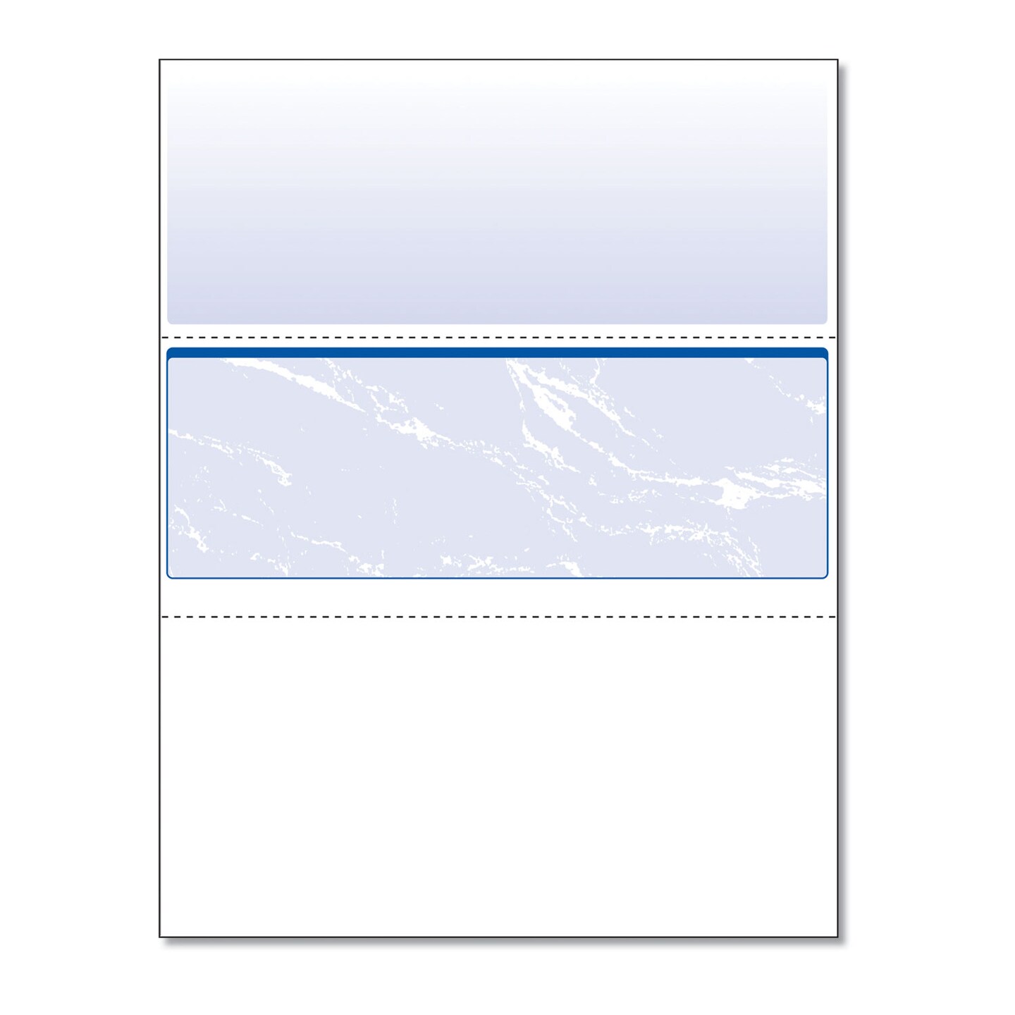 Standard Security Check, 11 Features, 8.5 x 11, Blue Marble Middle, 500/Ream Standard Security Check, 11 Features, 8.5 x 11, Blue Marble Middle, 500/Ream