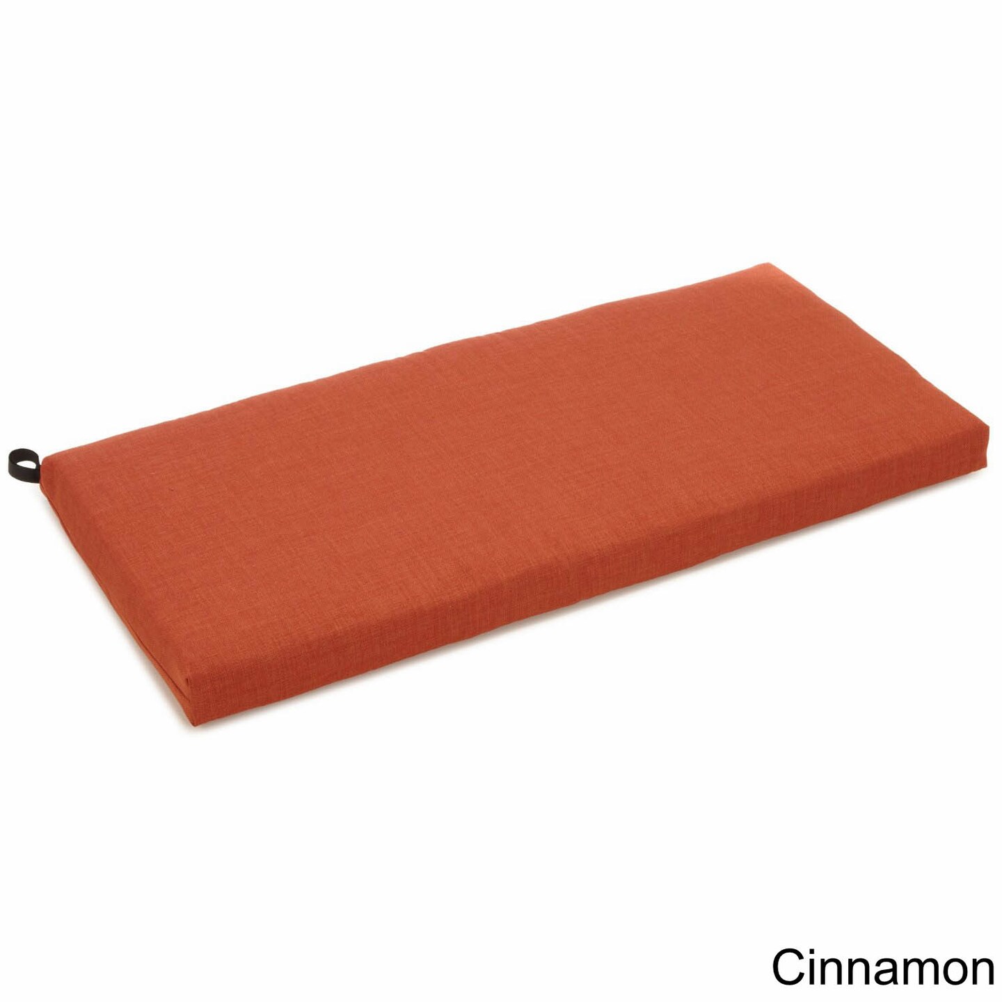 45-inch by 19-inch Outdoor Spun Polyester Loveseat Cushion - Cinnamon
