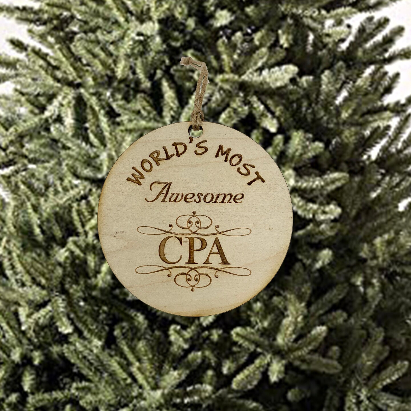 Worlds most Awesome CPA - Ornament Worlds most Awesome CPA - Ornament