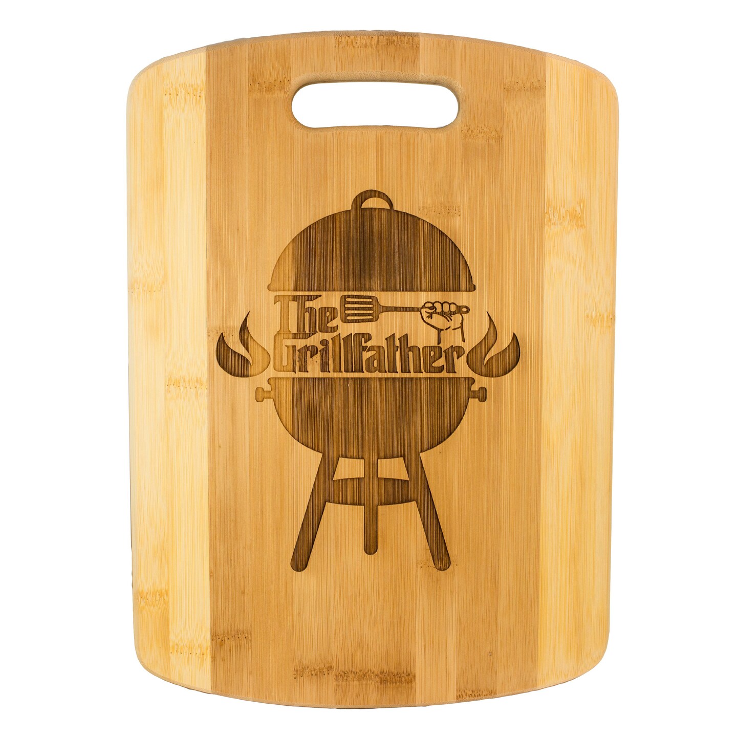 The Grillfather Cutting Board 14&#x27;&#x27;x9.5&#x27;&#x27;x.5&#x27;&#x27; Bamboo