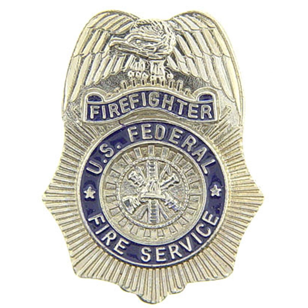 U.S. Federal Fire Service Pin 1&#x22;