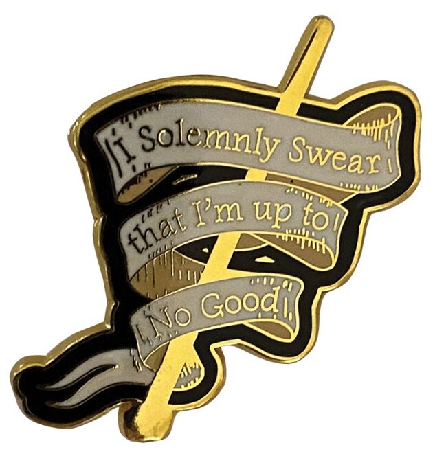 Paper House Harry Potter Enamel Pin-Solemnly Swear