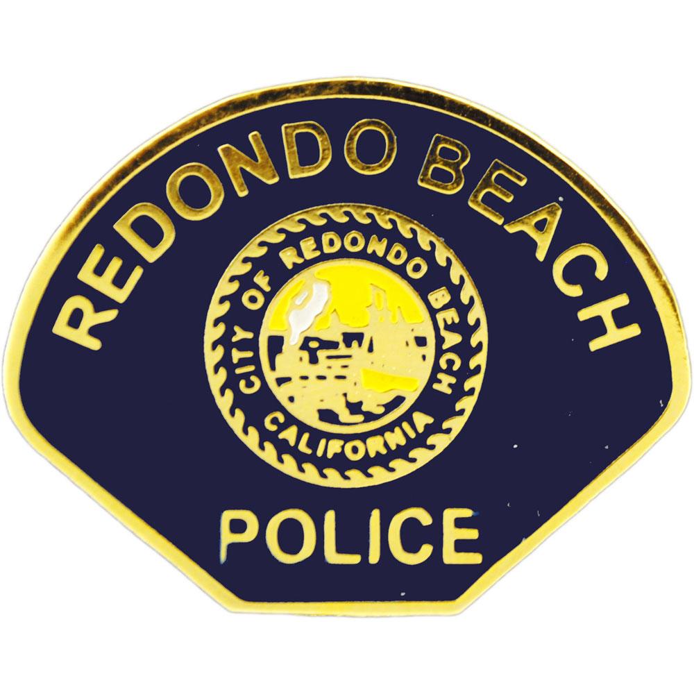 Redondo Beach Police Pin 1&#x22;