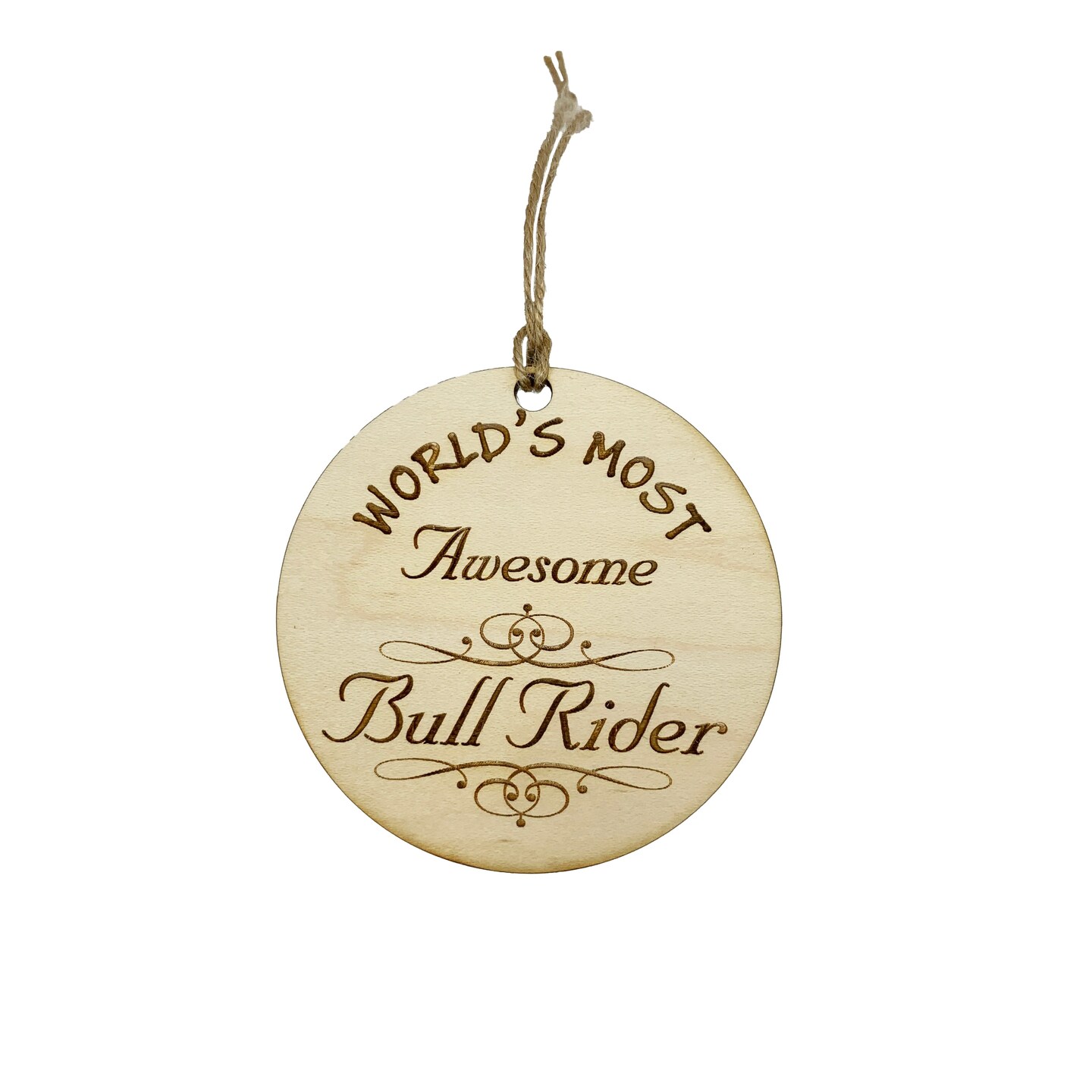 Worlds most Awesome Bull Rider - Ornament Worlds most Awesome Bull Rider - Ornament
