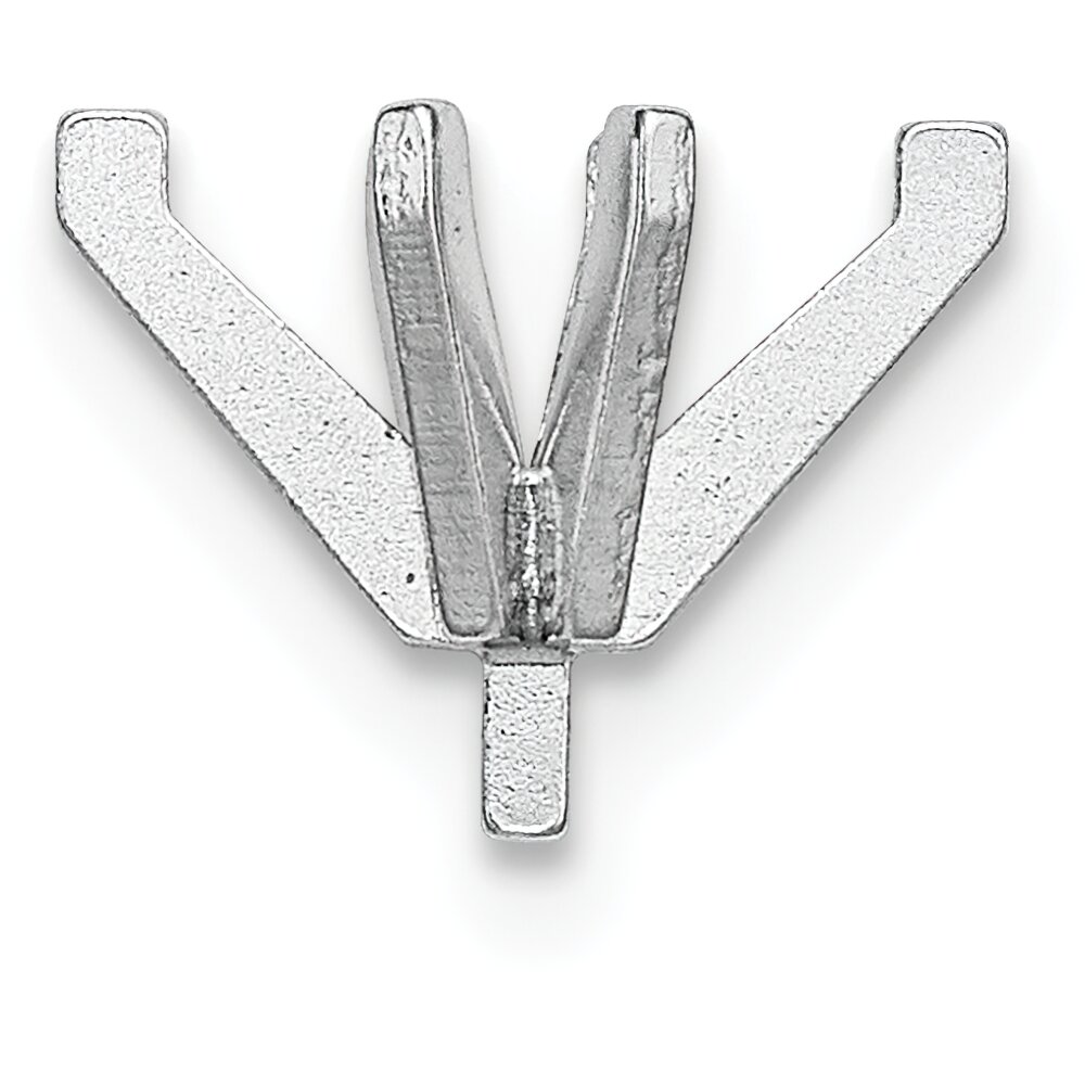 Platinum 6 Prong Marquise Peg Setting 6mm