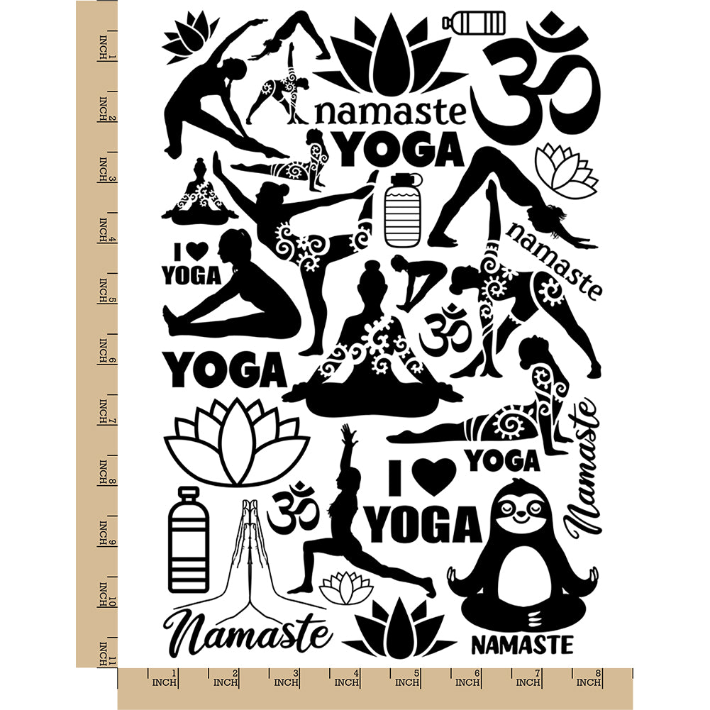 238,075 Yoga Tattoo Images, Stock Photos, 3D objects, & Vectors |  Shutterstock