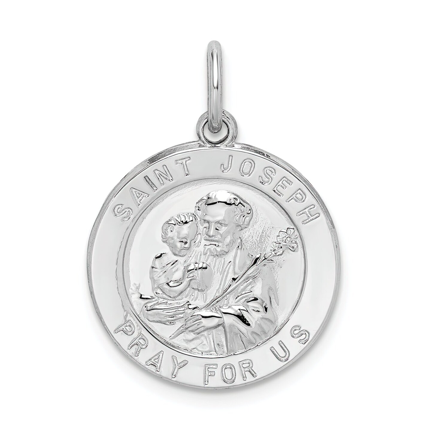 Sterling Silver Saint Joseph Medal | Michaels