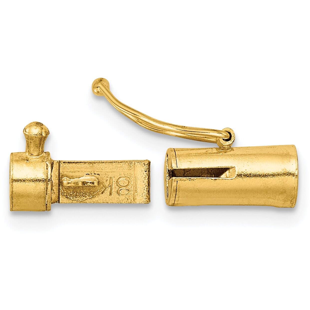 18K Gold Barrel Clasp