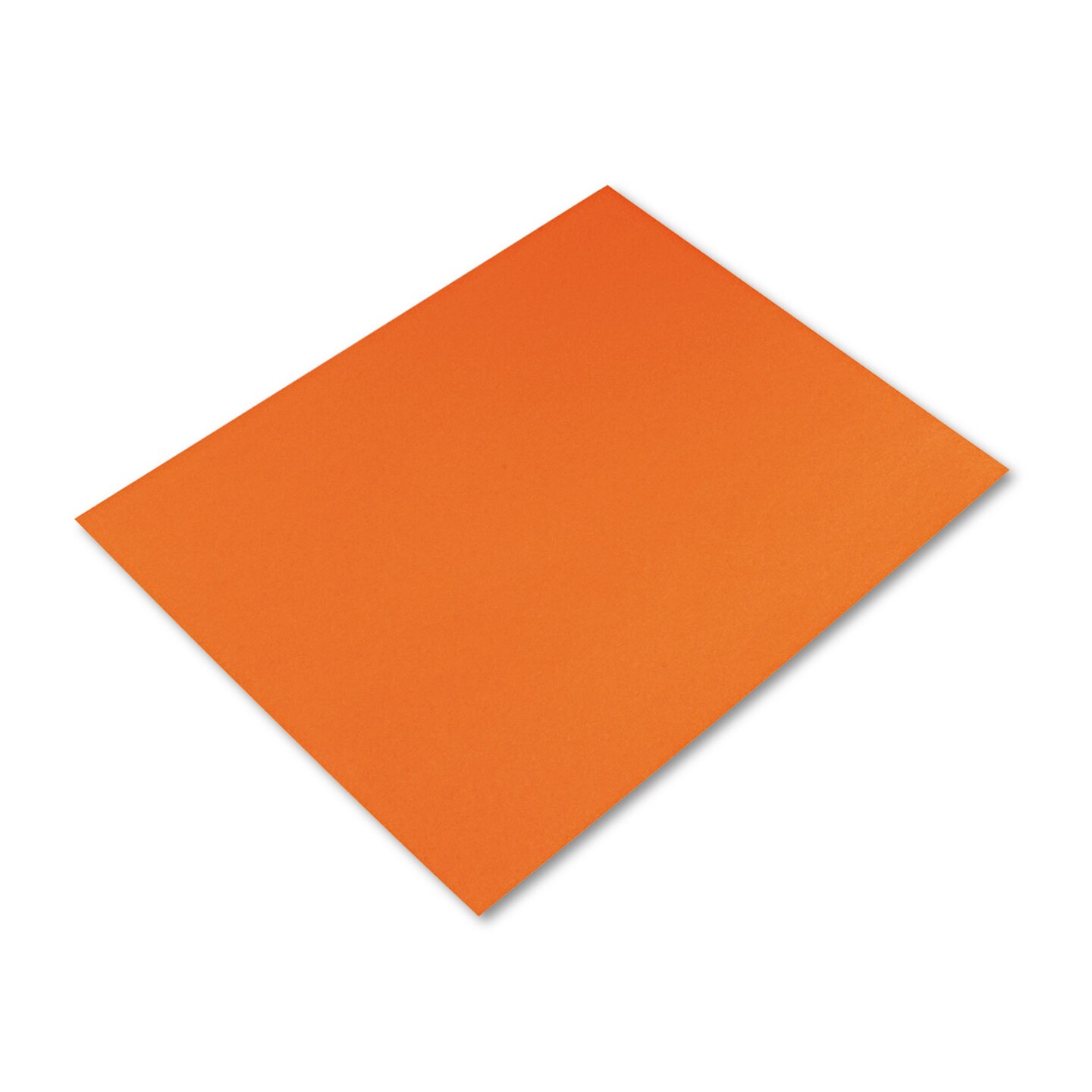 Pacon Peacock Four-Ply Railroad Board 22 x 28 Orange 25/Carton