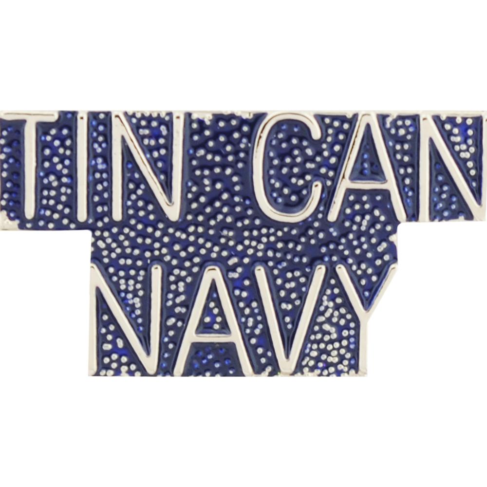 U.S. Navy Tin Can Navy Pin 1&#x22;