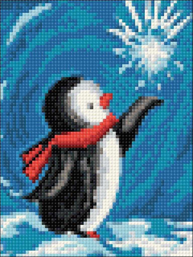 Penguin CS306 5.9 x 7.9 inches Crafting Spark Diamond Painting Kit ...