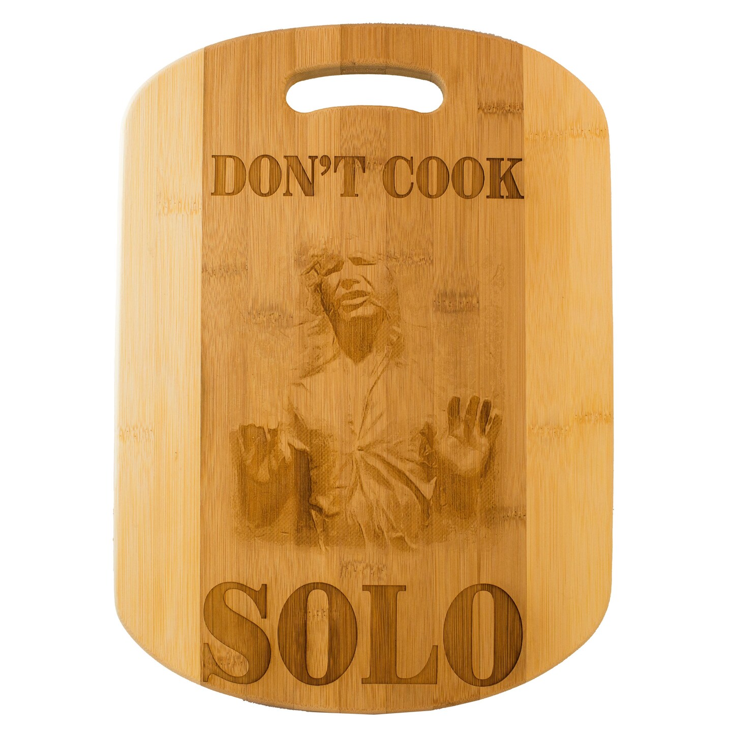 Don't Cook Solo Cutting Board 14''x9.5''x.5'' Bamboo Don't Cook Solo Cutting Board 14''x9.5''x.5'' Bamboo