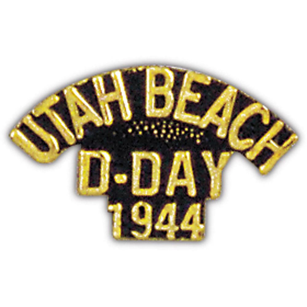 WWII D-Day Utah Beach Pin 1&#x22;