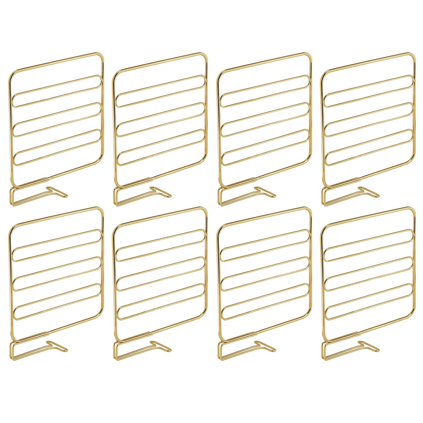 mDesign Plastic Closet Shelf Dividers Review