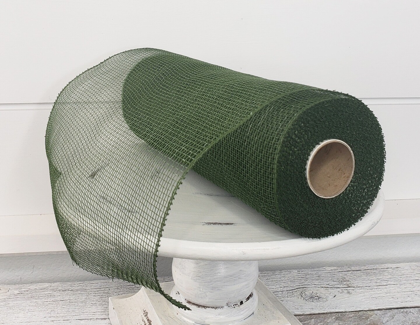 RE130243-10.25&#x22; x 10yd Deco Poly Mesh-Moss Green