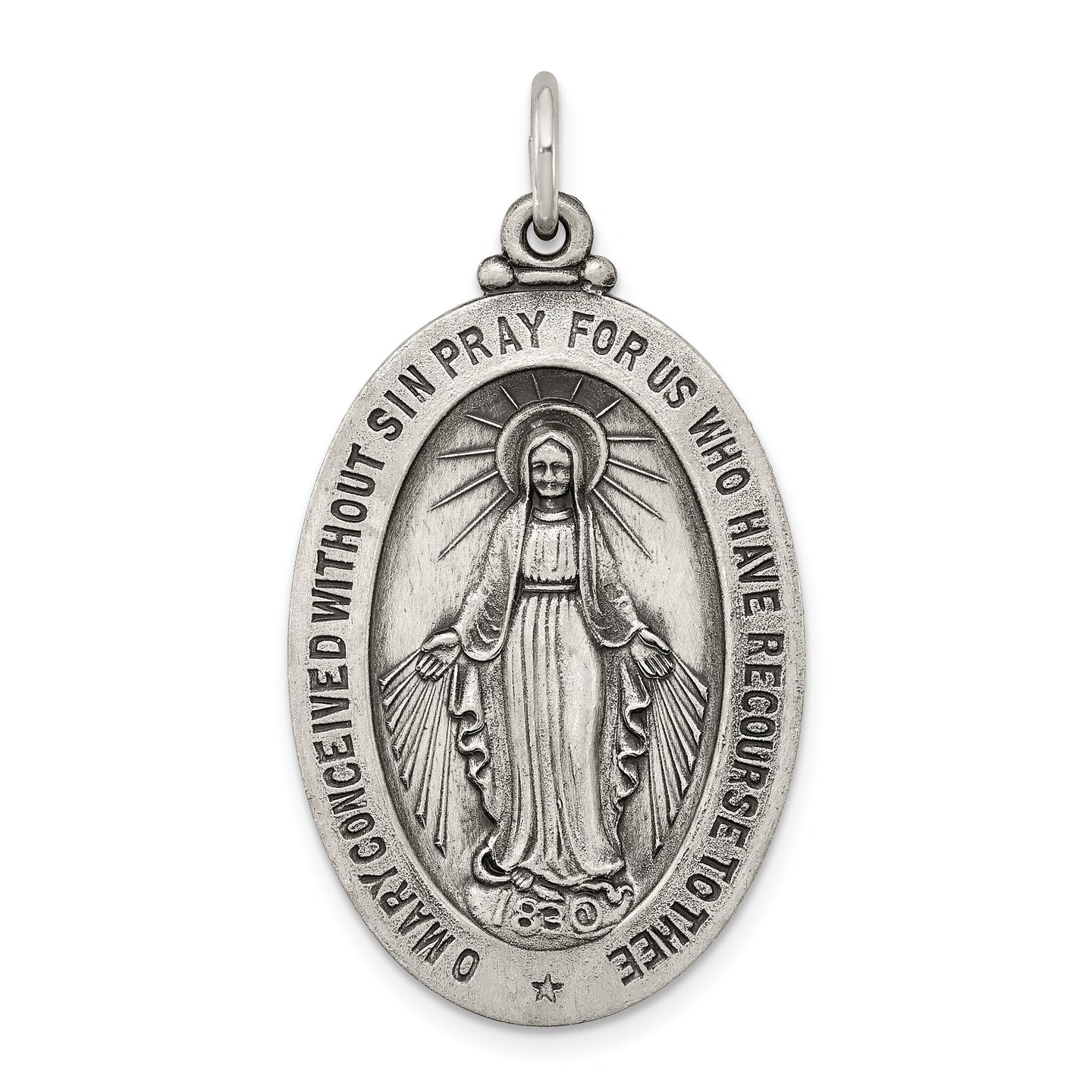 Sterling Silver Miraculous Medal