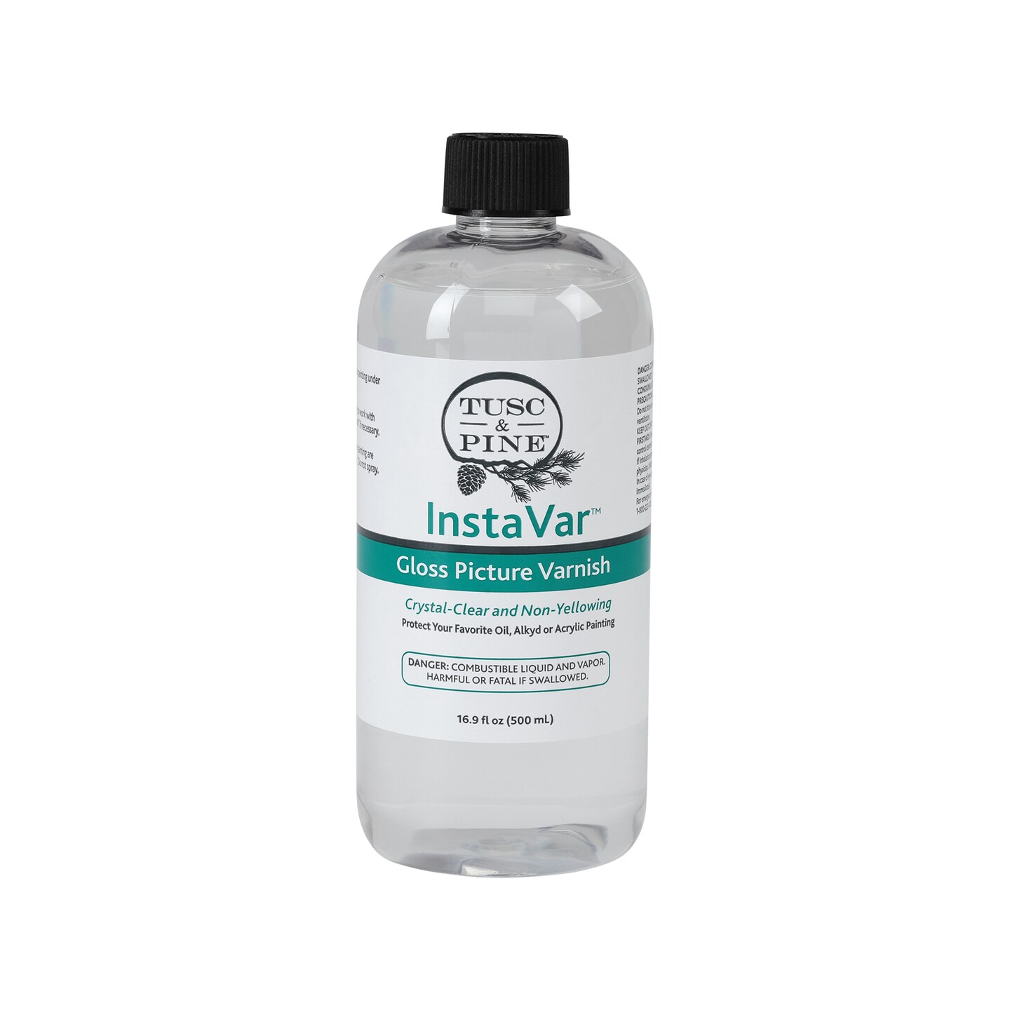 Tusc & Pine InstaVar™ Gloss Picture Varnish - Archival Quality Varnish for Oil, Alkyd, and Acrylic Artists