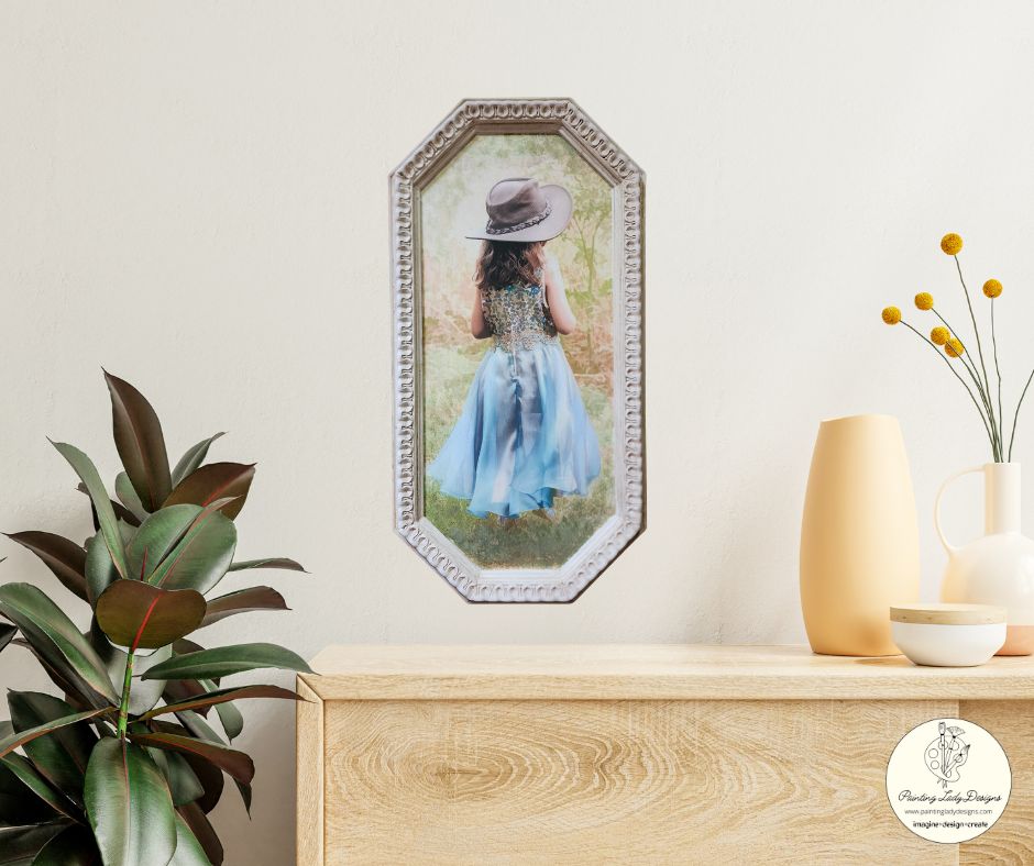 Cowboy Princess - Paper for Decoupage Crafting and Multi Media Art (small)