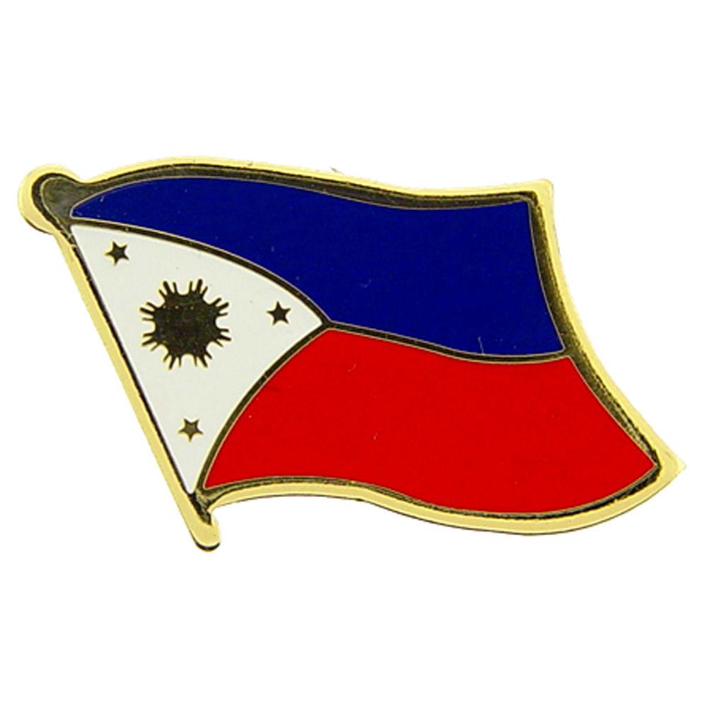 Philippines Flag Pin 1&#x22;