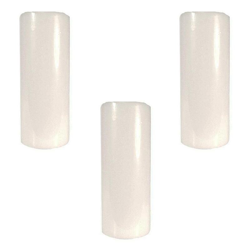 Candle-Lite   Pillar Candle Unscented- White (2.88) (Pack of 3)