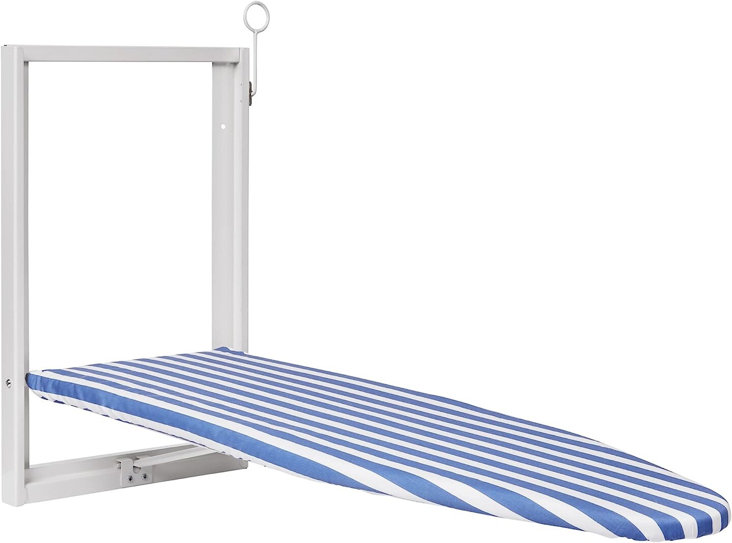 Ivation Foldable Ironing Board Compact Wall-Mount with Removable Cover