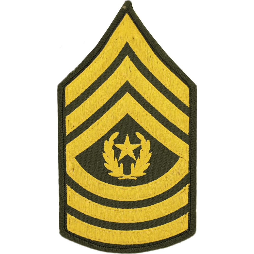 U.S. Army Command Sergeant Major Dress Green Patches 3