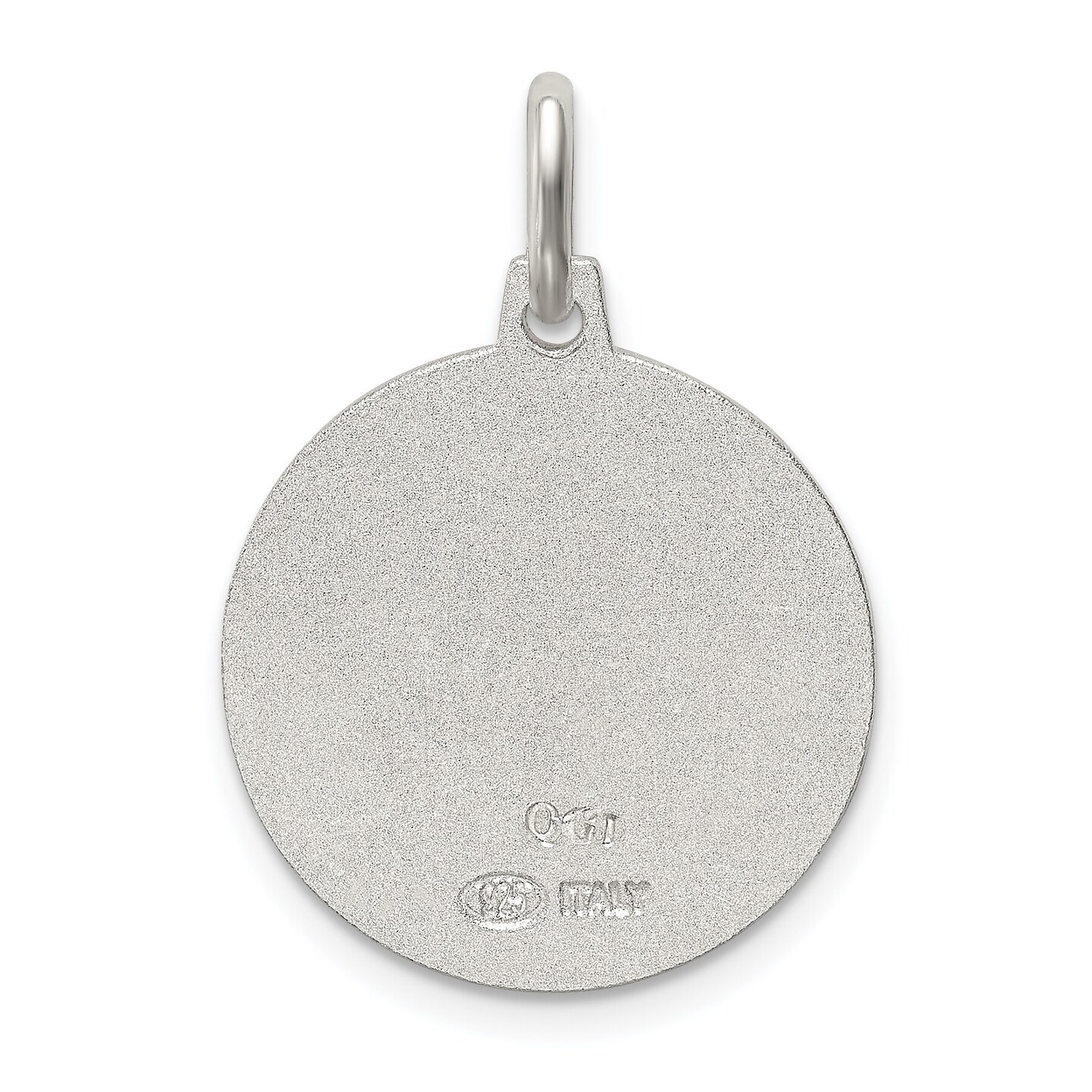 Sterling Silver Saint Christopher Medal