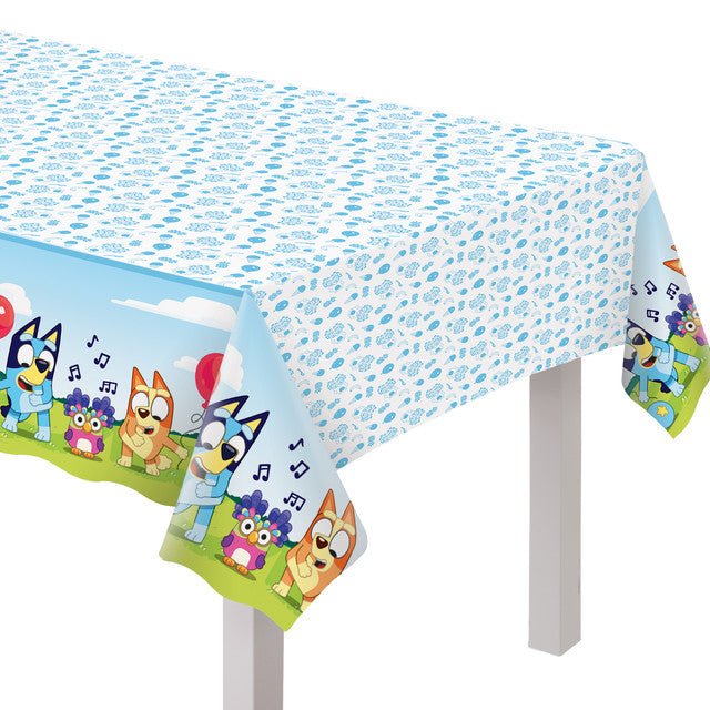 Bluey 54&#x22; x 96&#x22; Plastic Table Cover