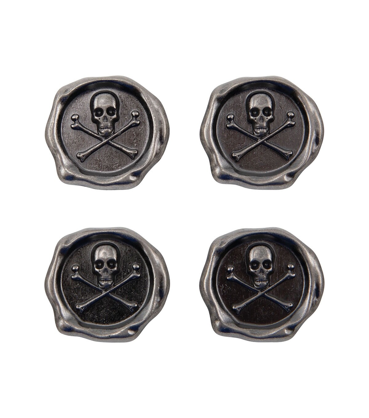 Idea-Ology Metal Shape Seals 4/Pkg-Halloween