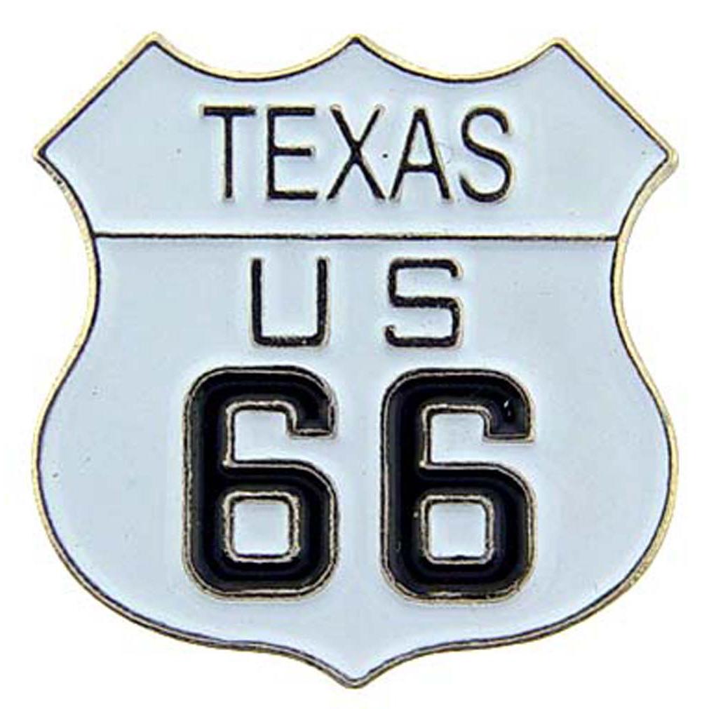 Texas Route 66 Pin 1&#x22;