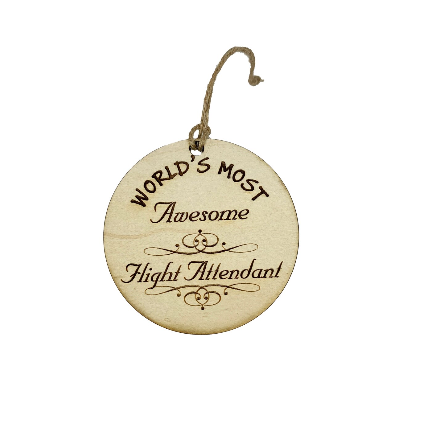 Worlds most Awesome Stewardess - Ornament Worlds most Awesome Stewardess - Ornament