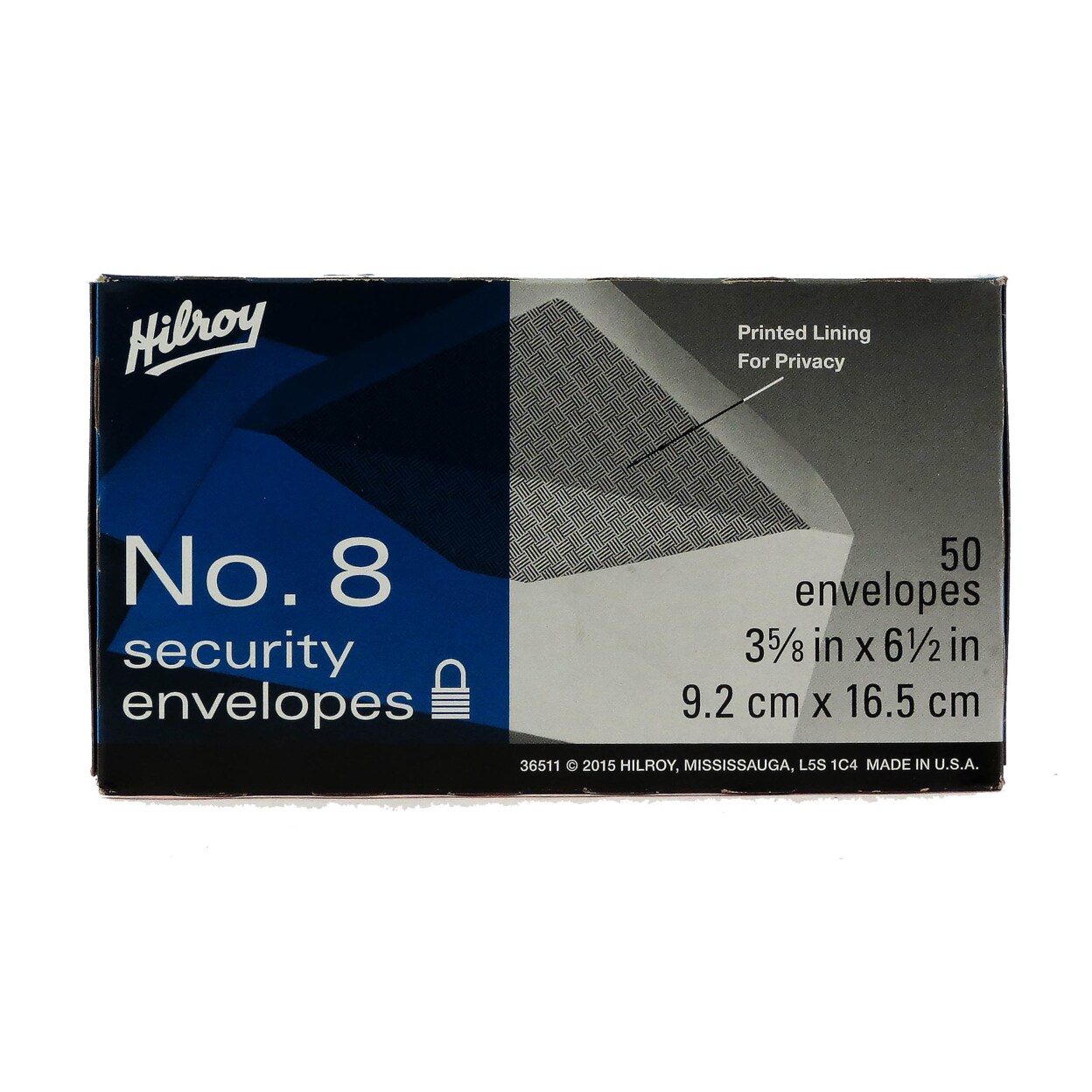 Hilroy   No.8 Security Envelopes (50 Pack)