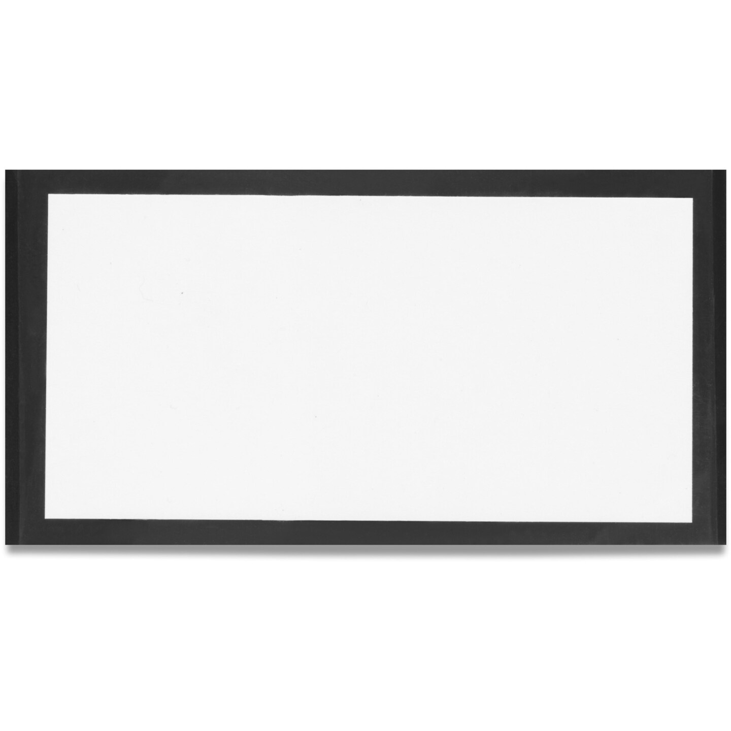 Tatco Magnetic Label Holder Vinyl 4-1/4&#x22;x2-1/2&#x22; 10/Pack Clear Front