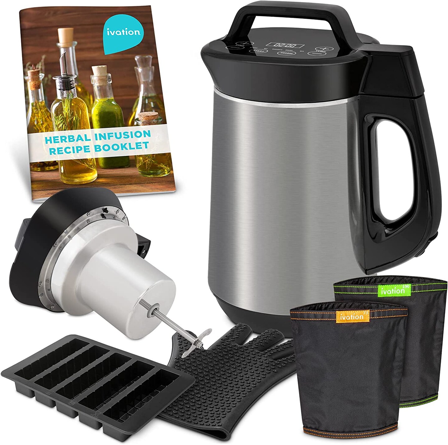 Ivation Herbal Infusion Machine, Botanical Extractor for Making Butter &#x26; Oil Infuser Machine
