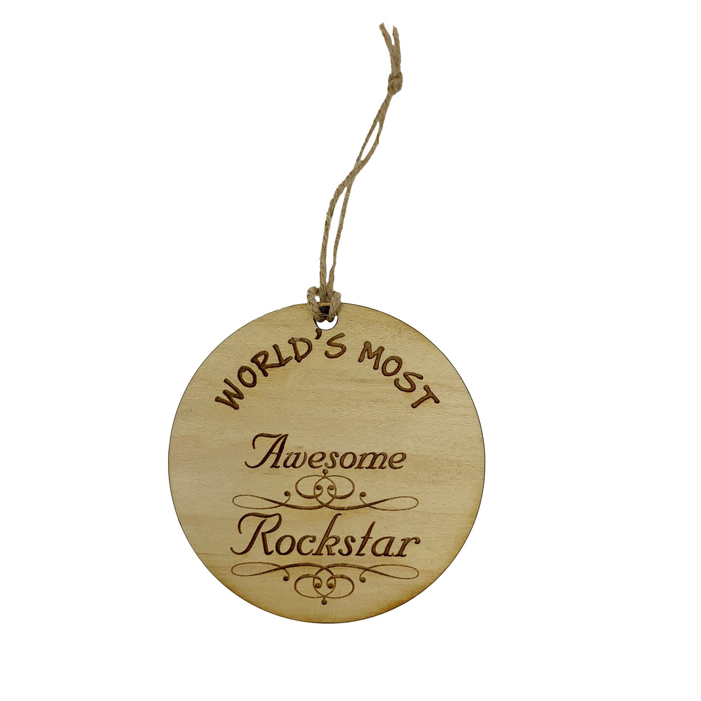 Worlds most Awesome Rockstar - Ornament Worlds most Awesome Rockstar - Ornament