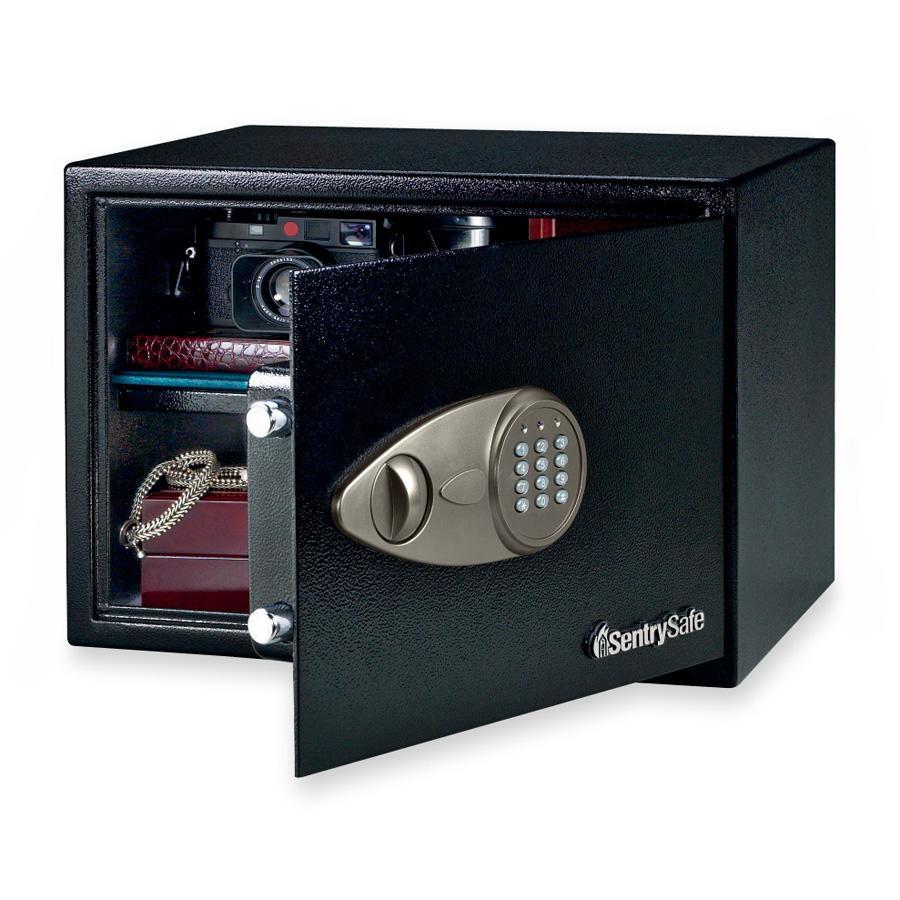 Sentry X125 Electronic Safe w/Lock/Key 17&#x22; x 15 1/2&#x22; x 12-1/8&#x22;