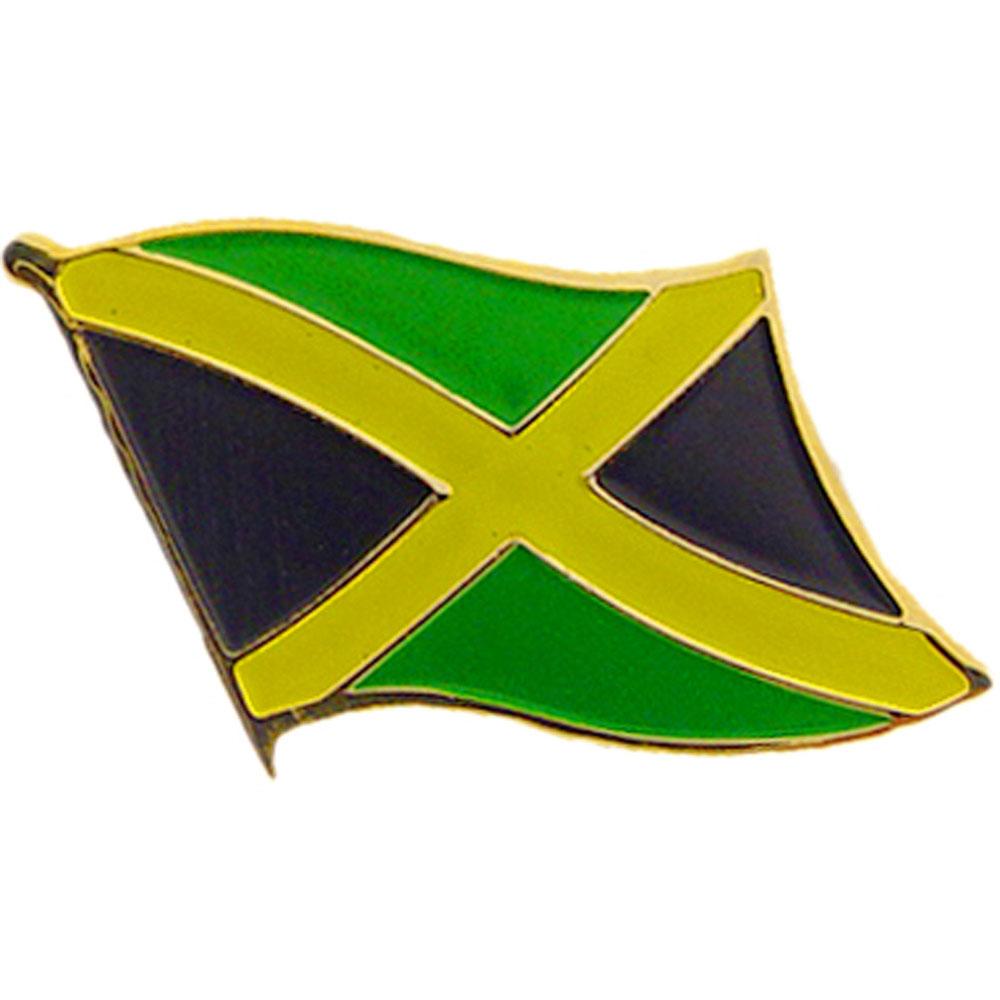 Jamaica Flag Pin 1&#x22;
