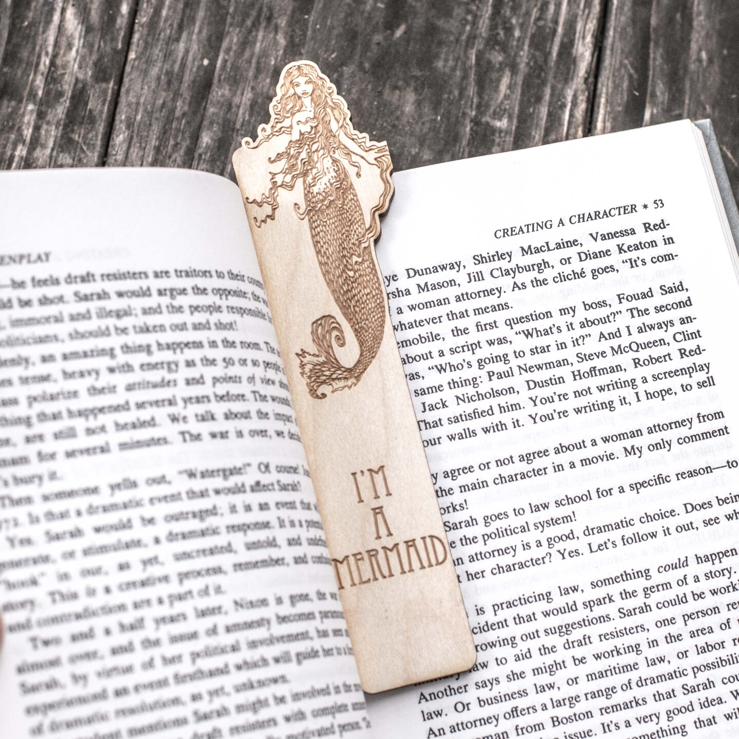 Bookmark - I&#x27;m a Mermaid