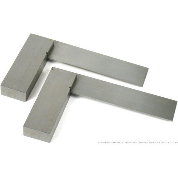 2 Metal Machinist Squares Metalworking Jewelry Measuring Hand Tools 3&#x22; Long