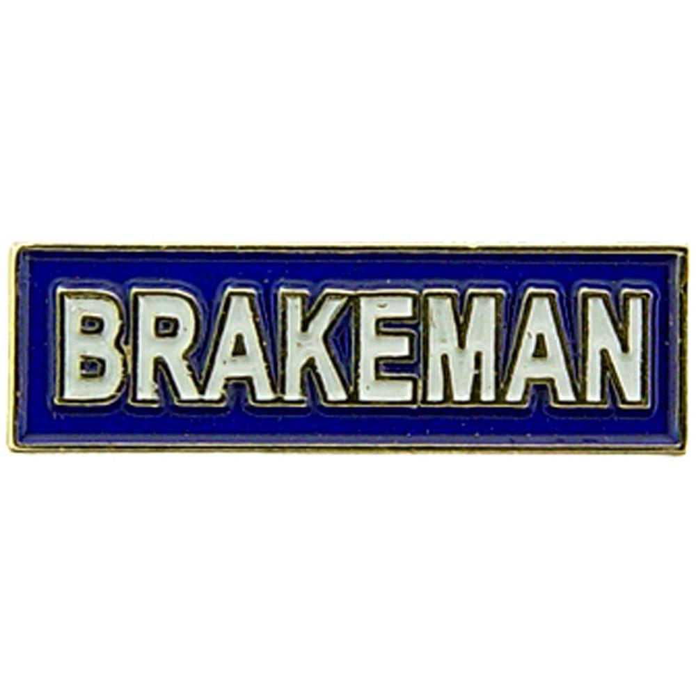Railroad Train Brakeman Pin Blue 1&#x22;