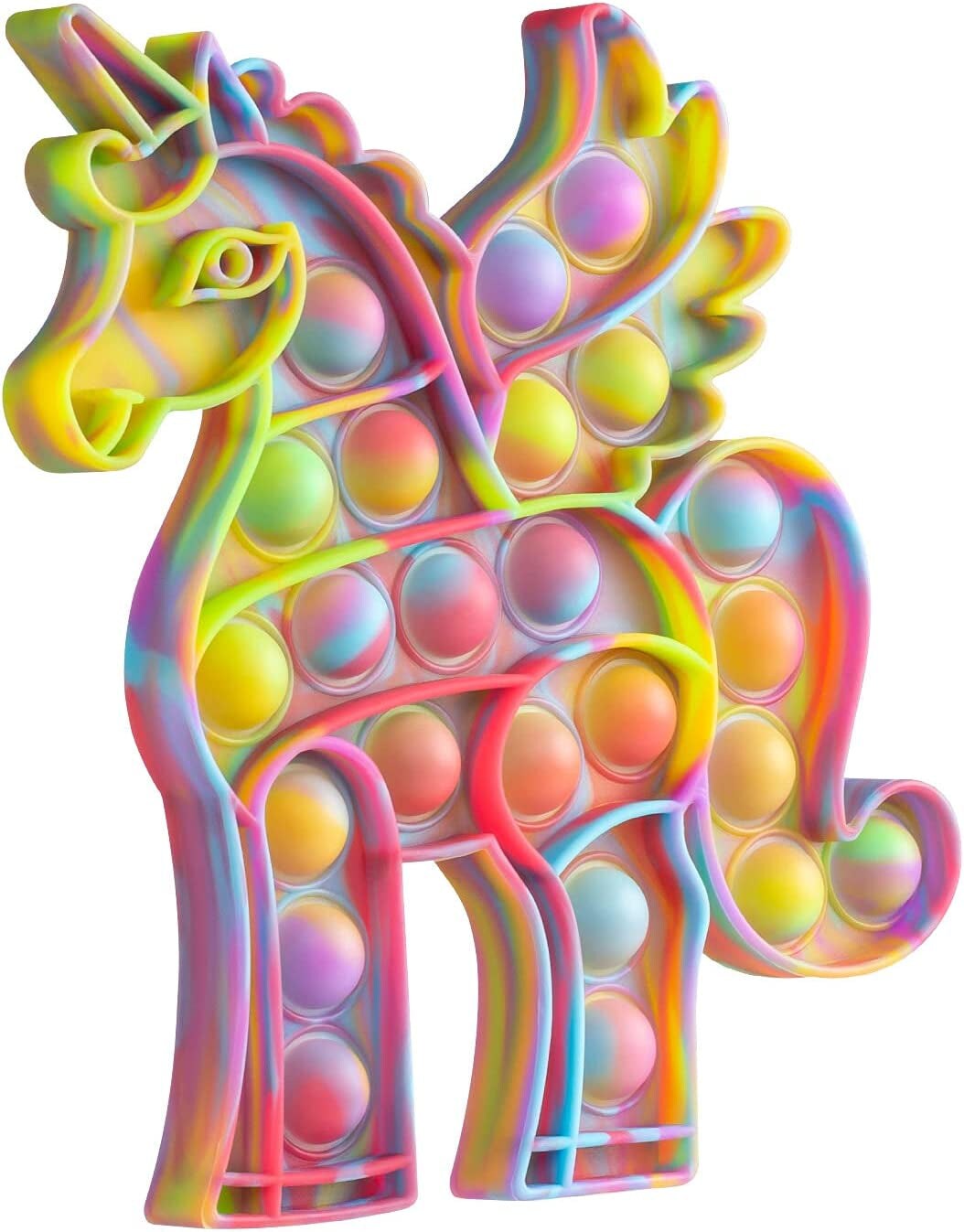 Fidget-Pop-Toys-Llama Silicone Bubble Sensory, Alpaca Stress