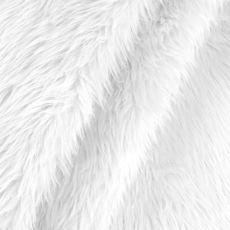 Shaggy Faux Fur Fabric - 9 X 12 Inches Pre-cut - Use Fake Fur Fabric for  DIY, Craft Fur Decoration, Fashion Accessory, Hobby - White