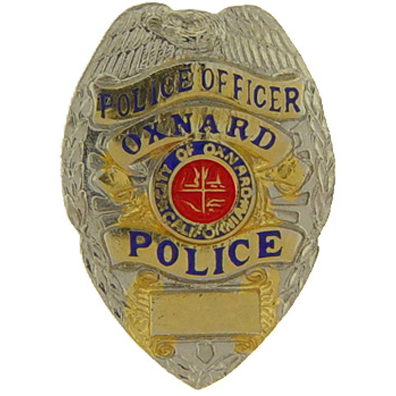 Oxnard California Police Officer Badge Pin 1