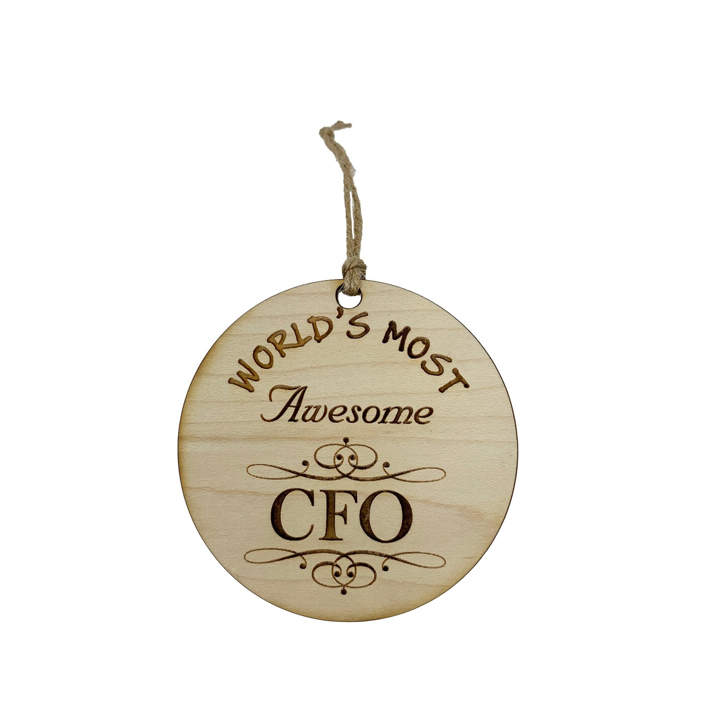 Worlds most Awesome CFO - Ornament Worlds most Awesome CFO - Ornament