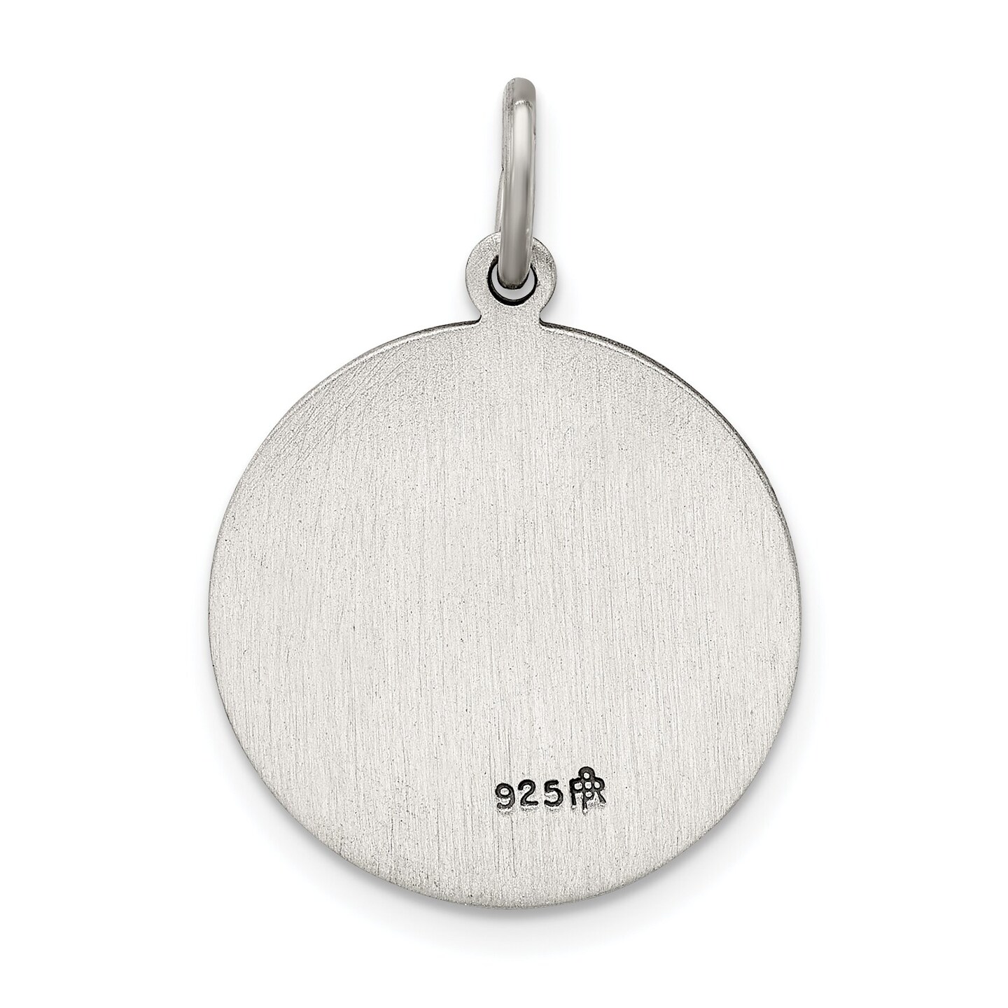 Sterling Silver Our Lady of Lourdes Medal